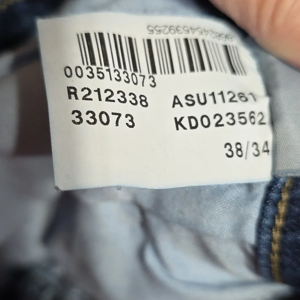 Mavi Jeans Marcus Slim Straight Leg Men's Jeans Stretch Sz 38x34 EUC